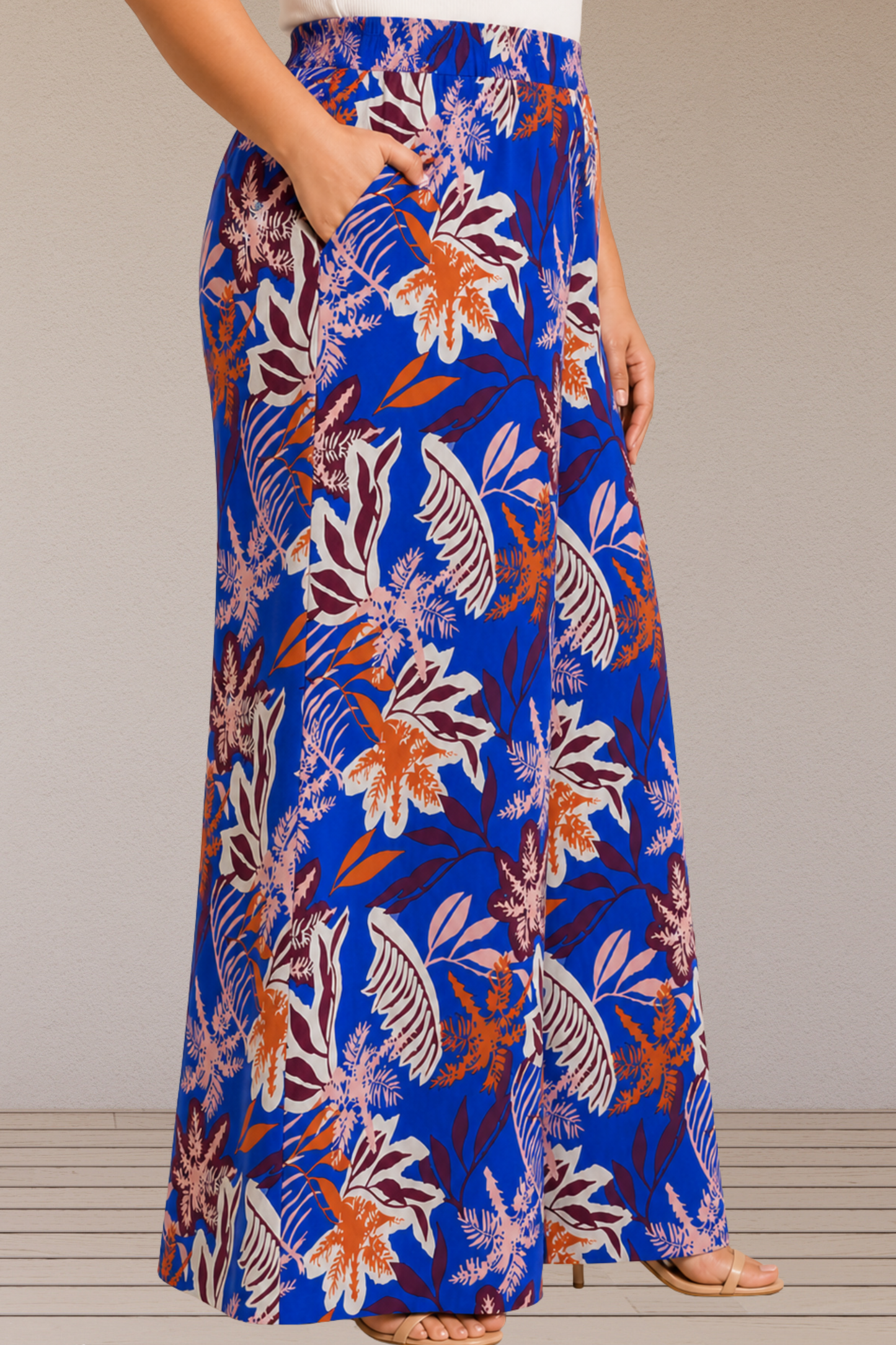 Summer Vibrance Floral Lounge Pants