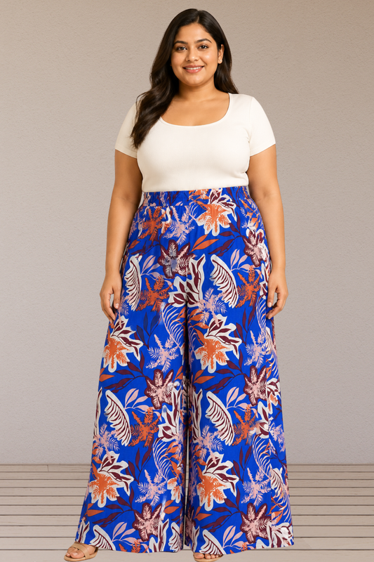 Summer Vibrance Floral Lounge Pants