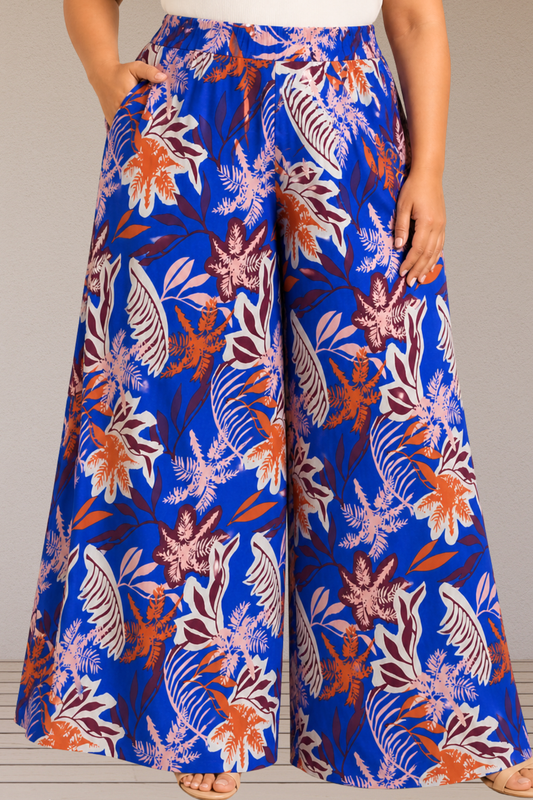 Summer Vibrance Floral Lounge Pants