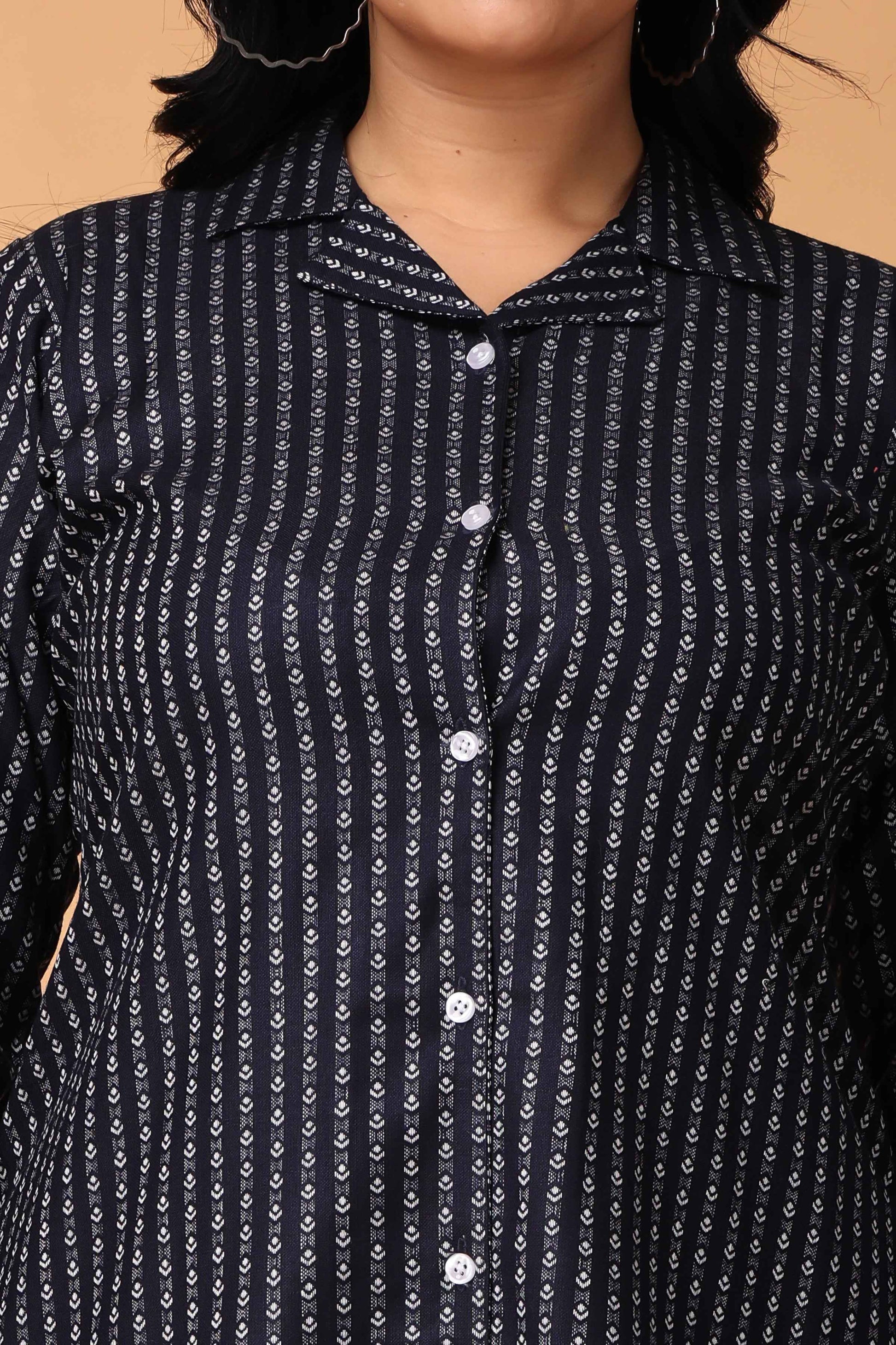 Buy Plus Size ​Northern Lights Woollen Short Kurta At Apella | Sizes XS to 10 XL | India | Free Delivery | Customized