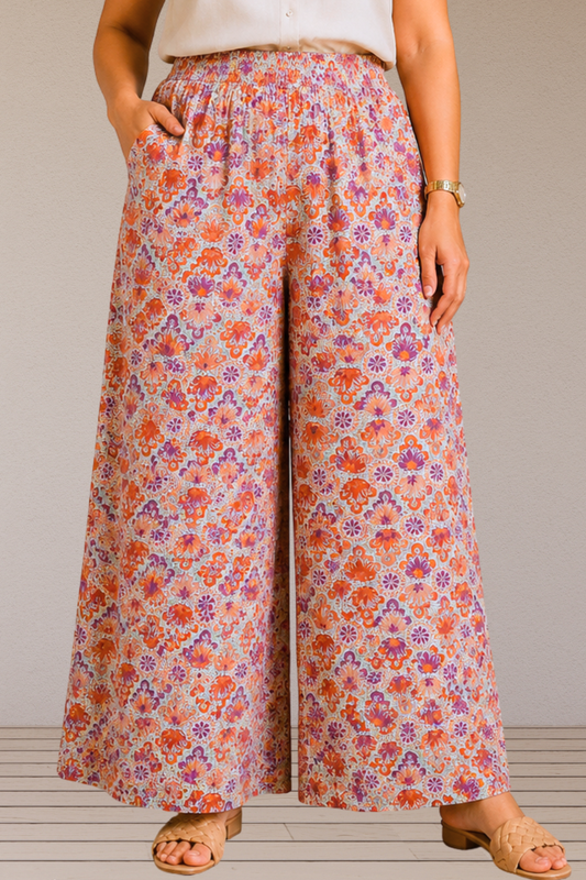 Peach Sorbet Rayon Lounge Pants