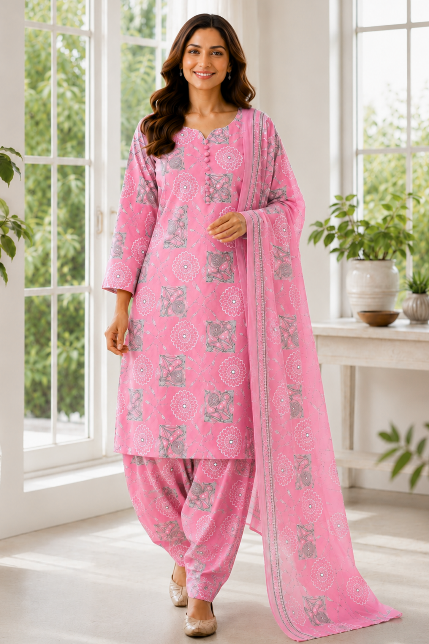 Secret Garden Cotton Salwar Suit