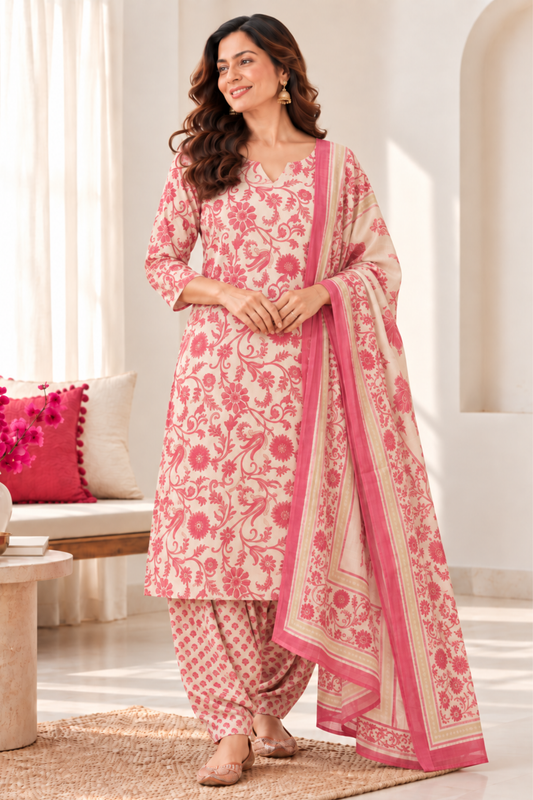 Rosy Mehfil Cotton Salwar Suit