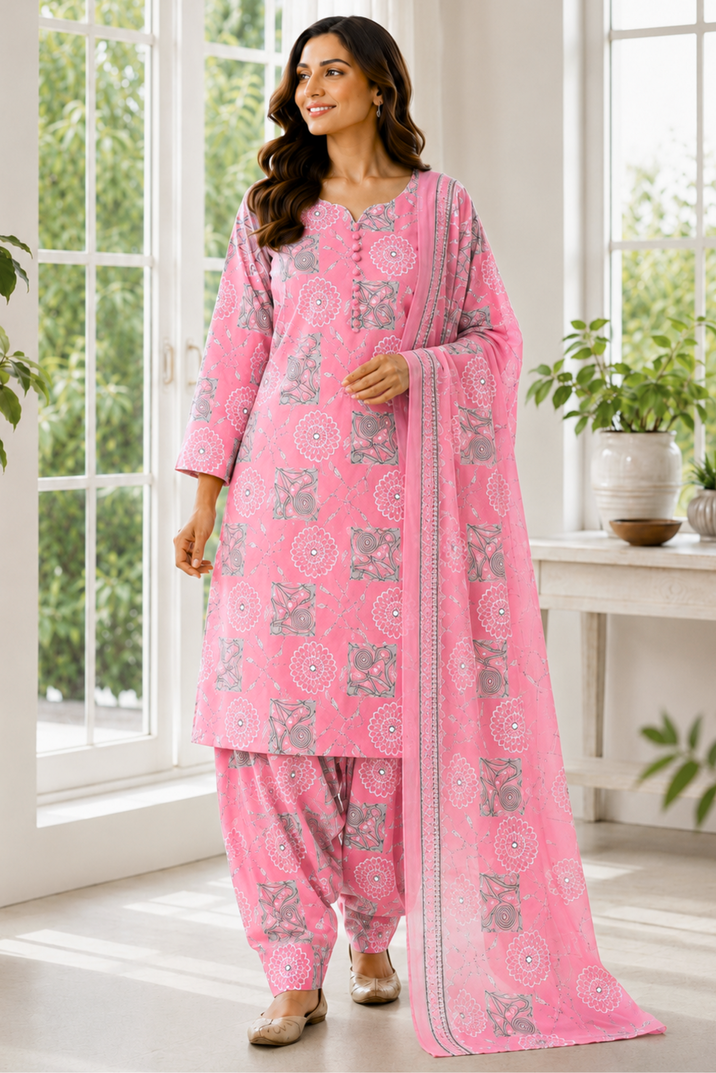 Secret Garden Cotton Salwar Suit