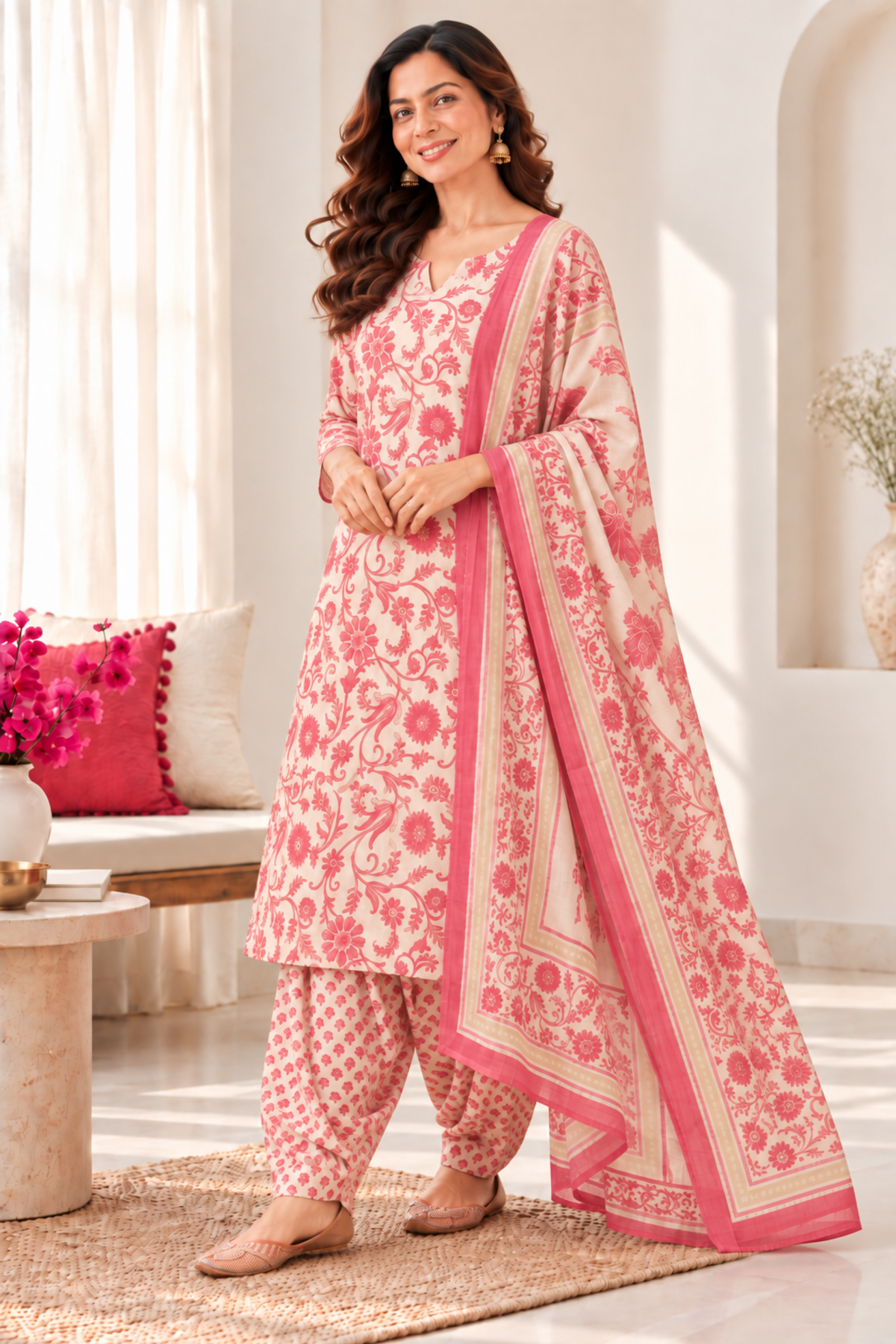 Rosy Mehfil Cotton Salwar Suit