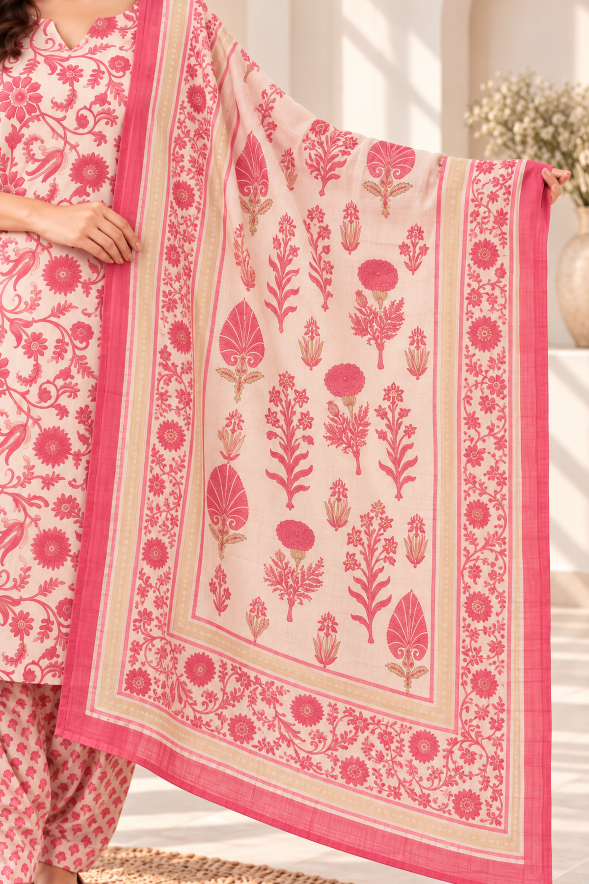 Rosy Mehfil Cotton Salwar Suit