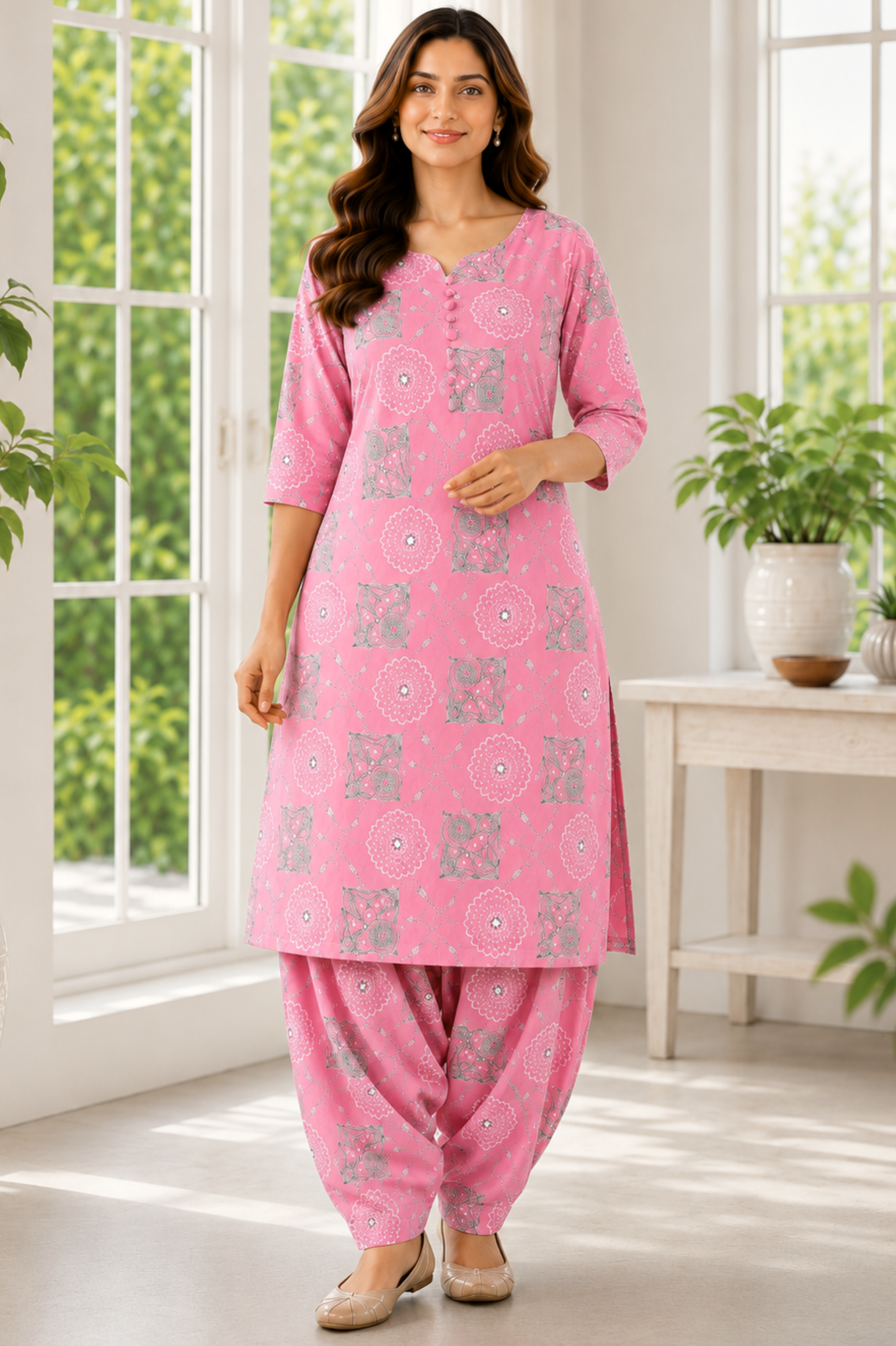 Secret Garden Cotton Salwar Suit