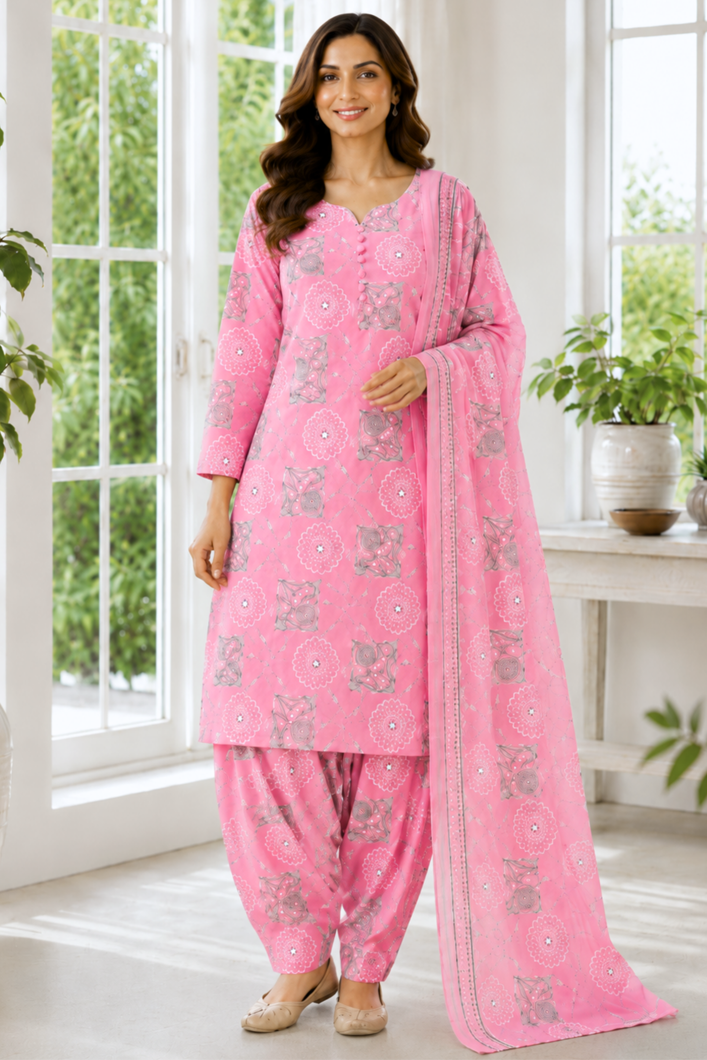 Secret Garden Cotton Salwar Suit