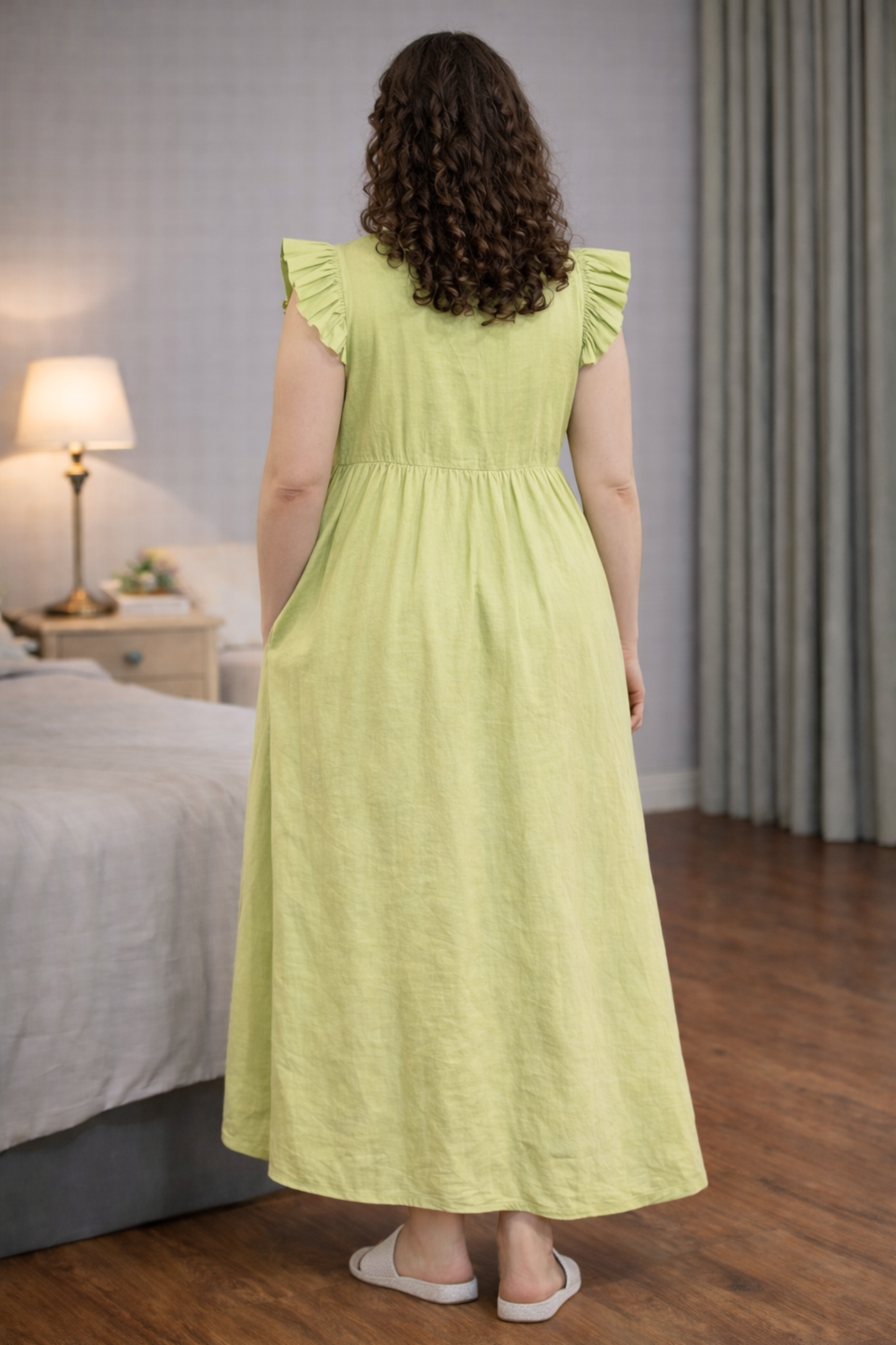 Mint Meadow Pintuck Lounge Dress