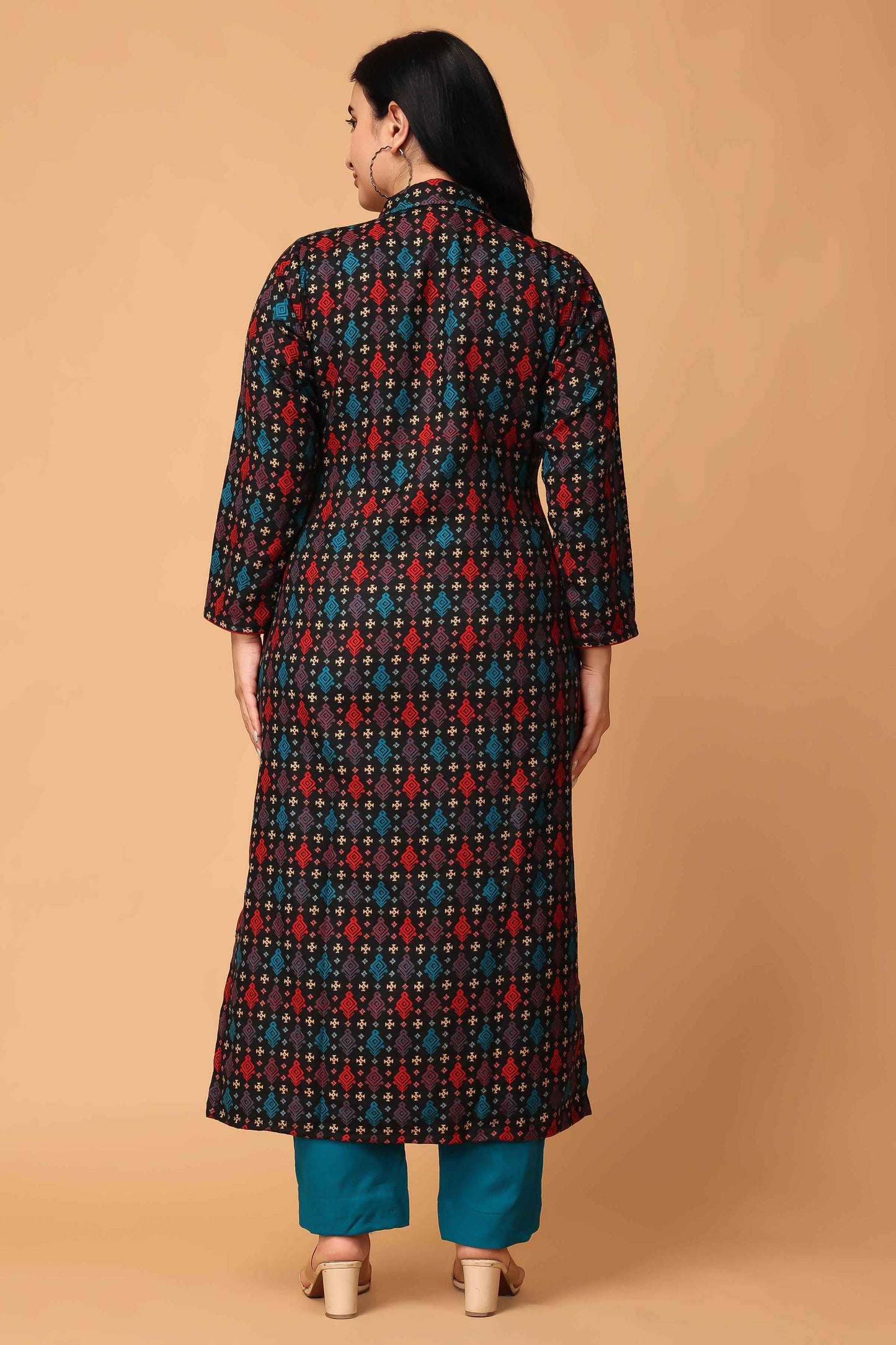 Buy Plus Size ​Timeless Tales Woollen Kurta Set At Apella | Sizes XS to 10 XL | India | Free Delivery | Customized