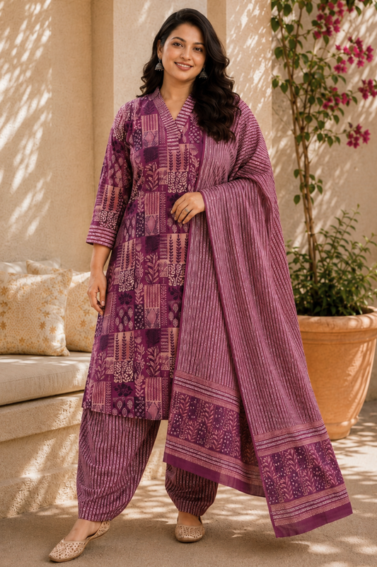 Jaamun Reverie Cotton Salwar Suit