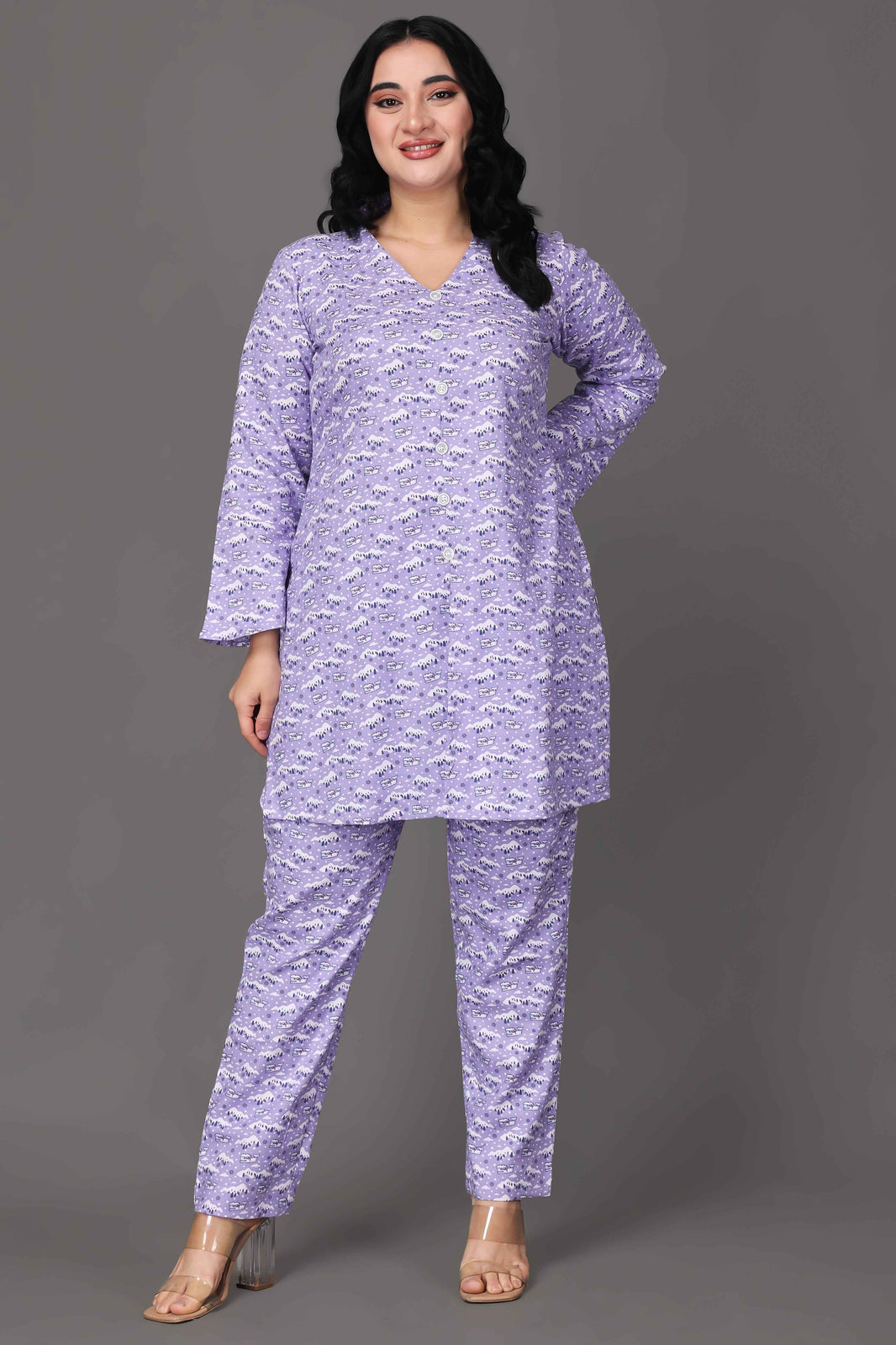 WOOLLEN EMBROIDERY CO-ORD SET