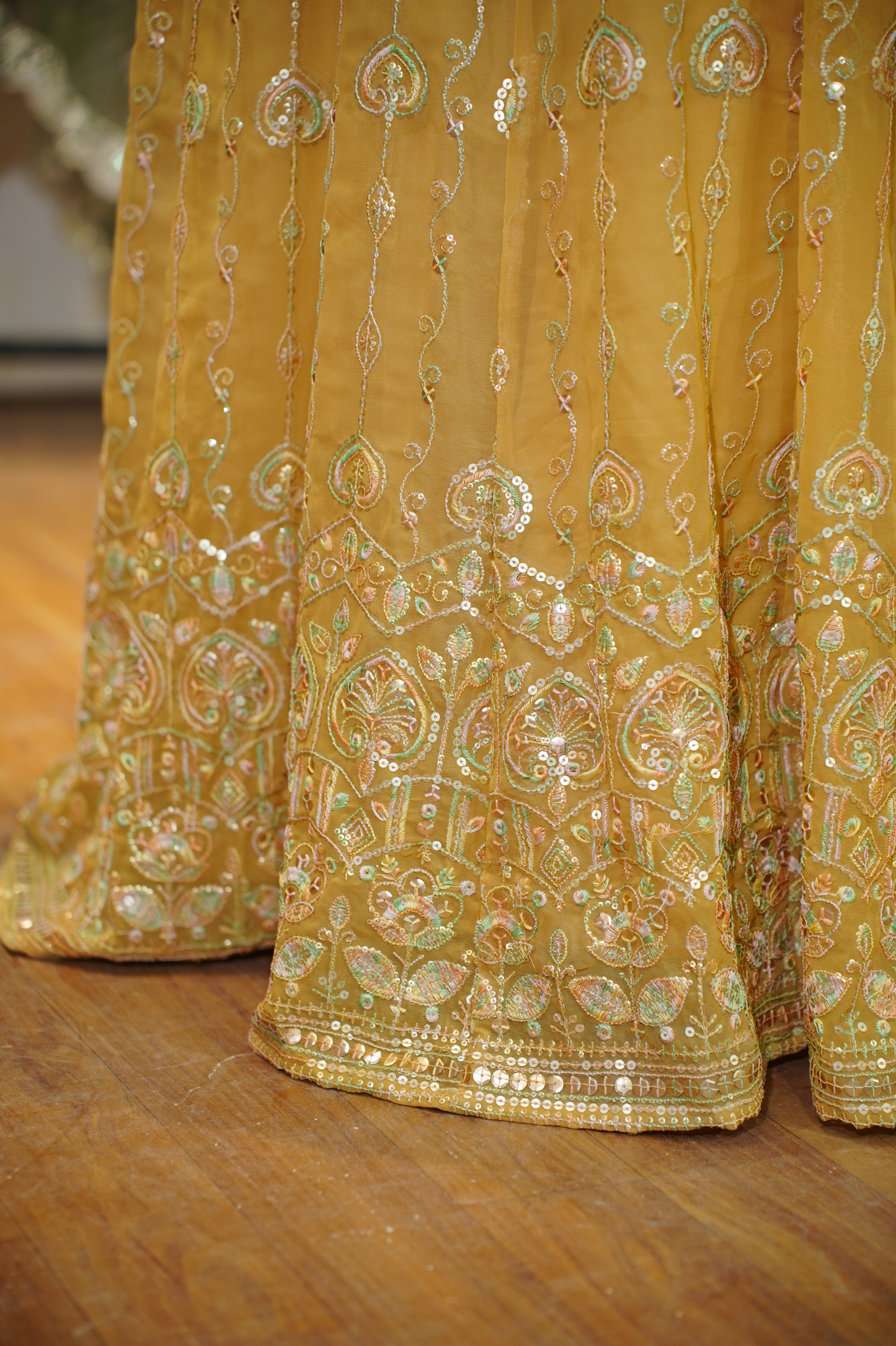 Radiant Realm Embroidered Dress With Dupatta