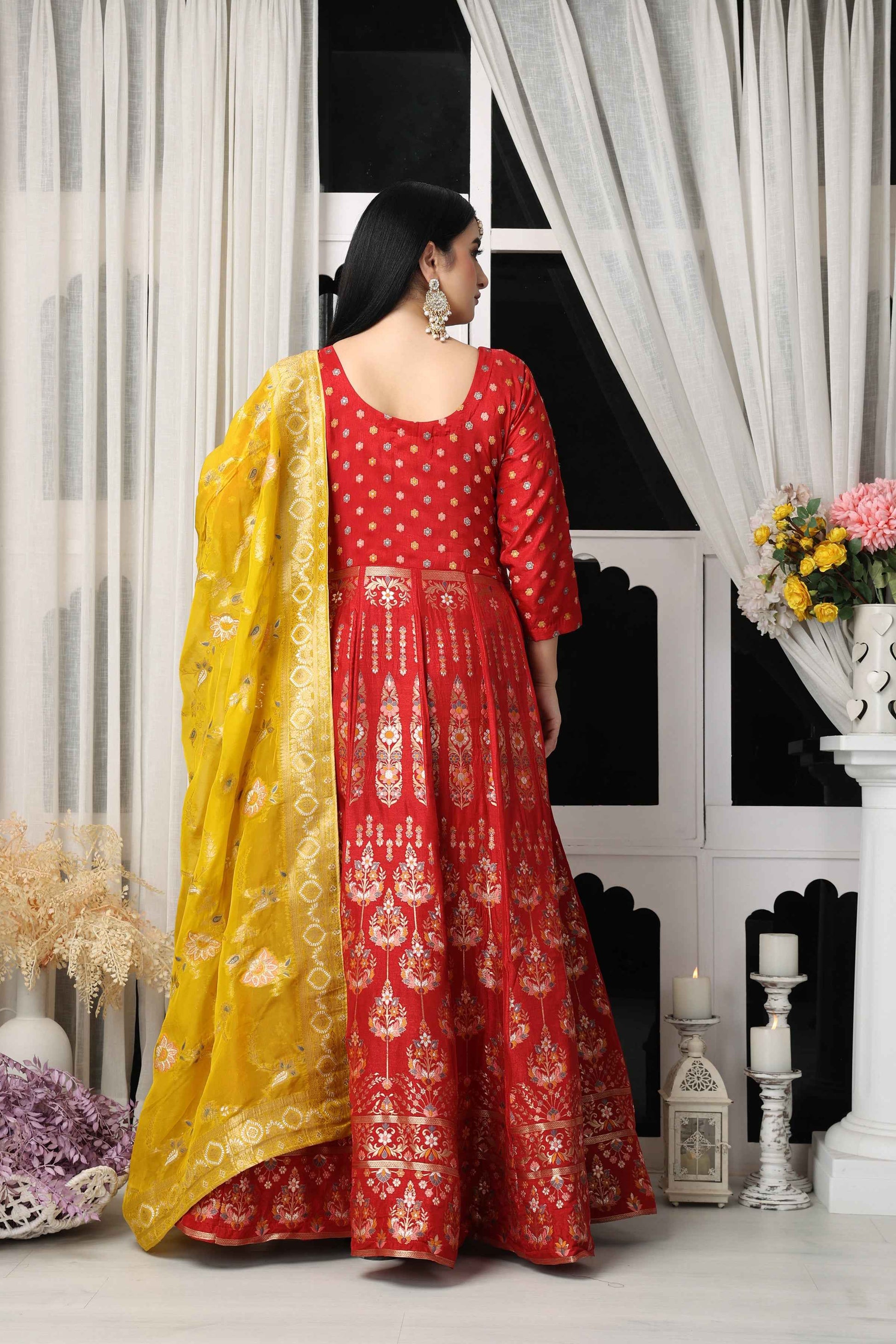 banarasi silk dress Banarasi Silk Dress 1.6K reels on Instagram