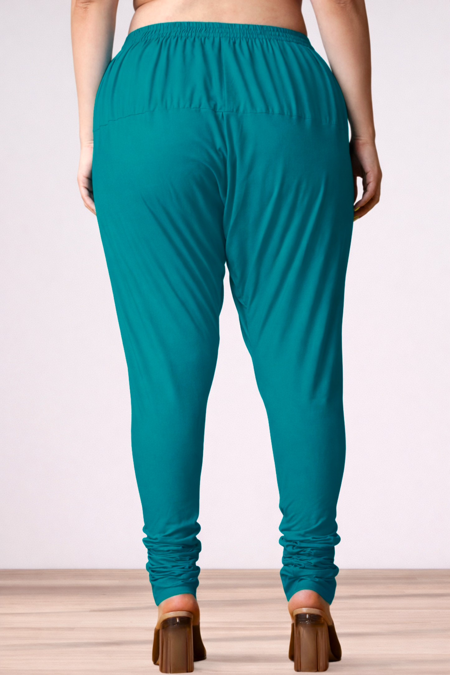 Firozi Rayon Churidar Pants