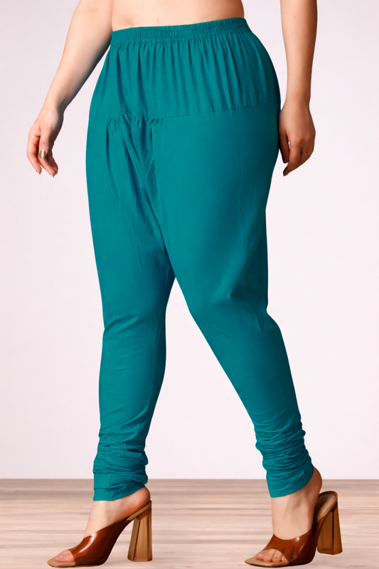 Firozi Rayon Churidar Pants