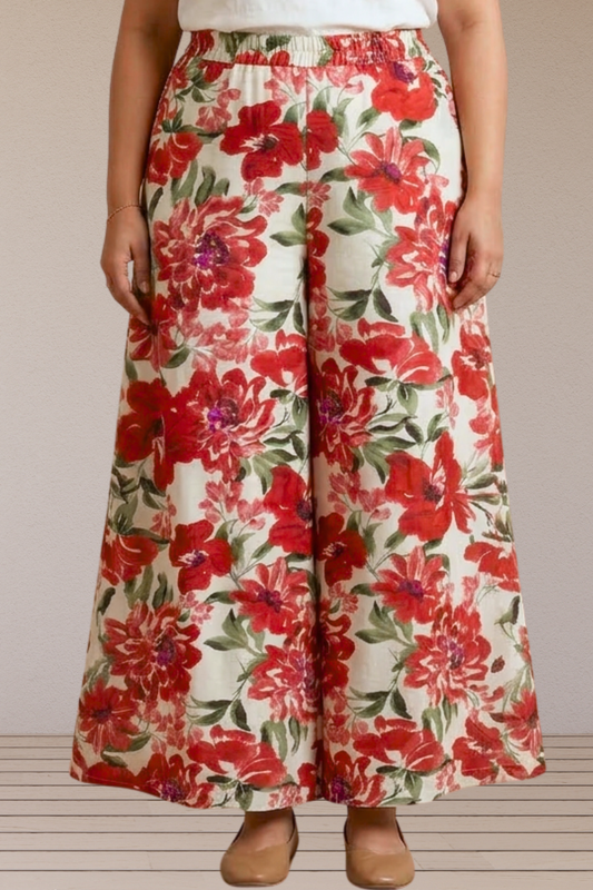 Rose Garden Floral Lounge Pants