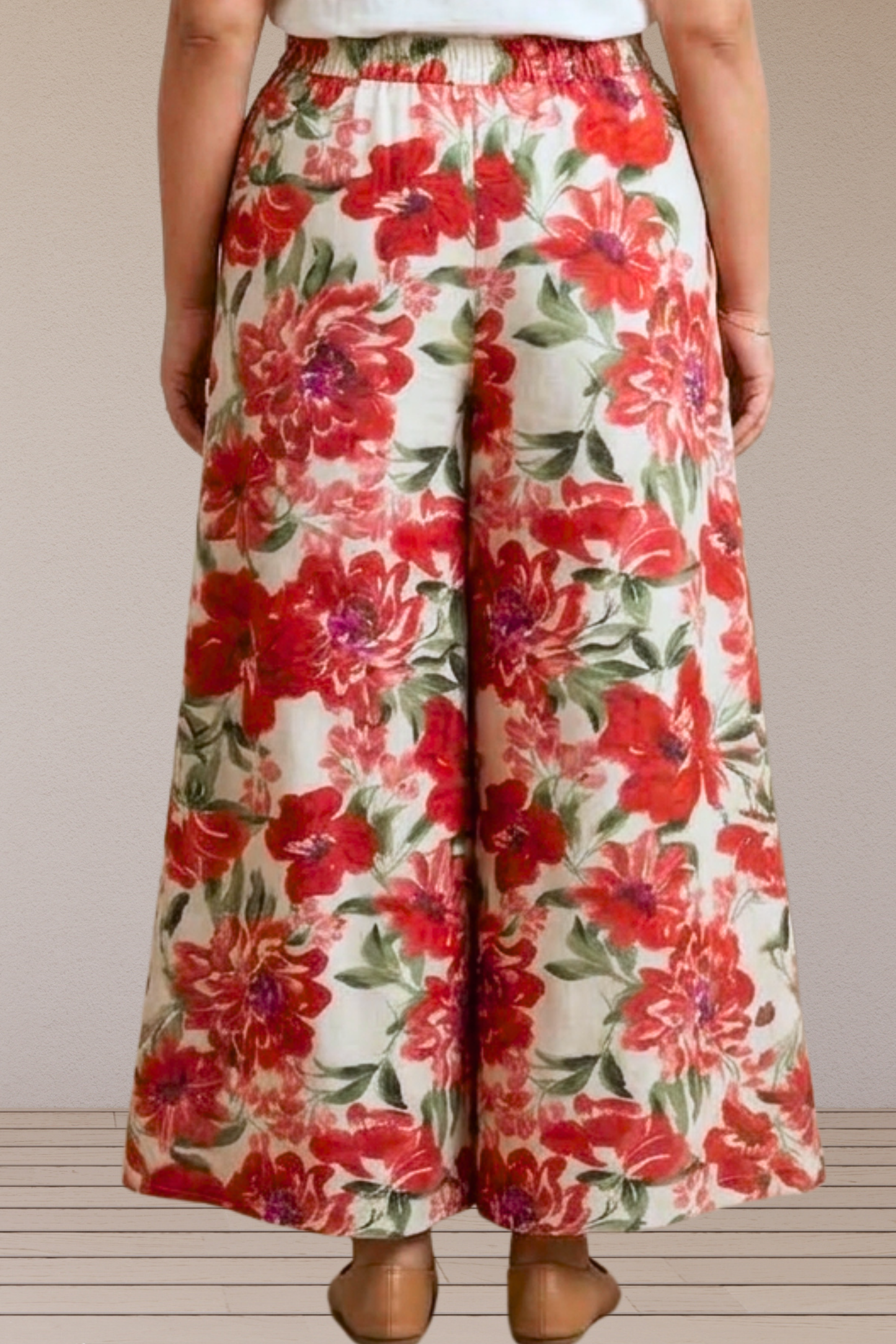 Rose Garden Floral Lounge Pants