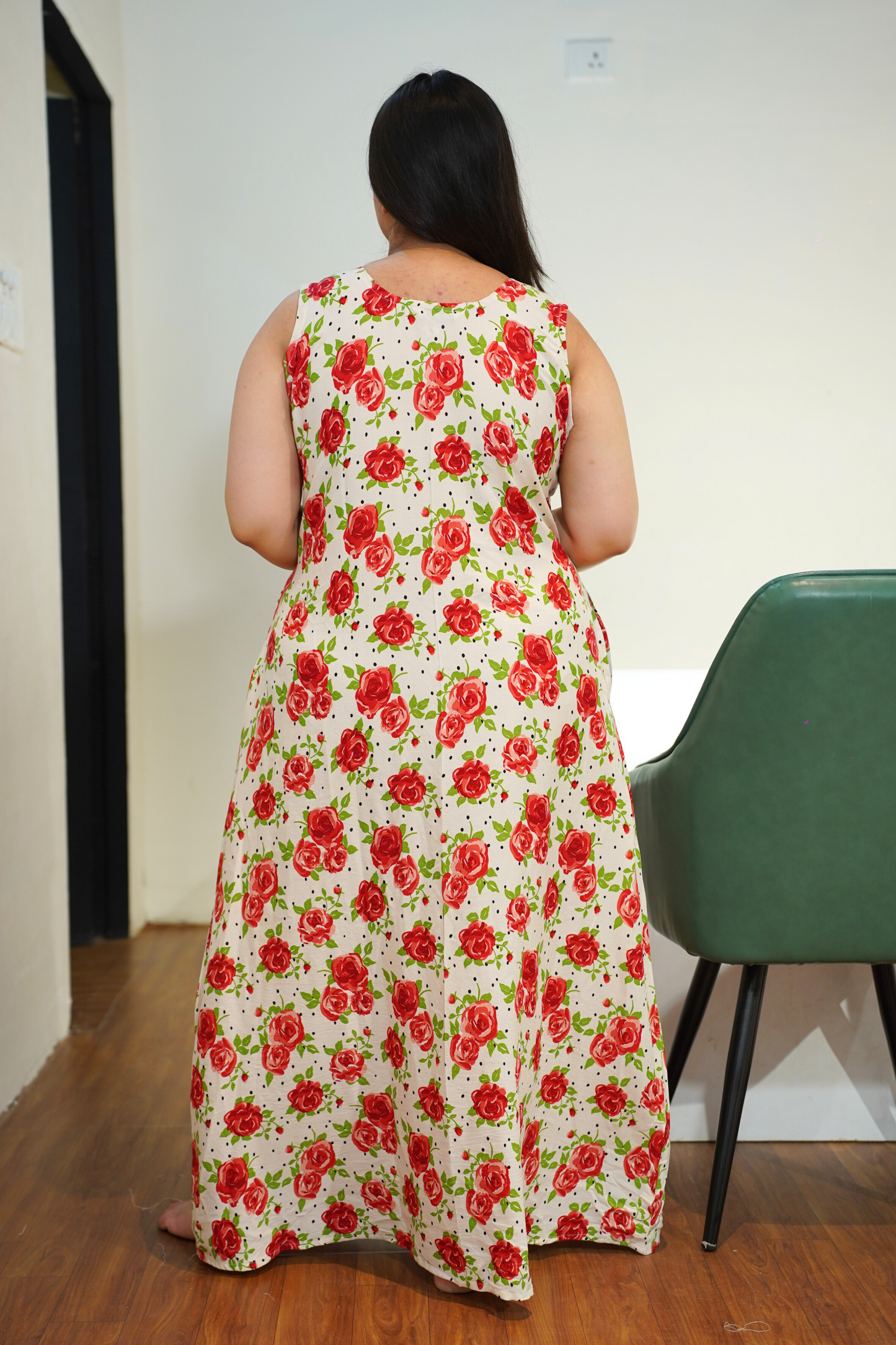 Rosé Reverie Rayon Night Gown