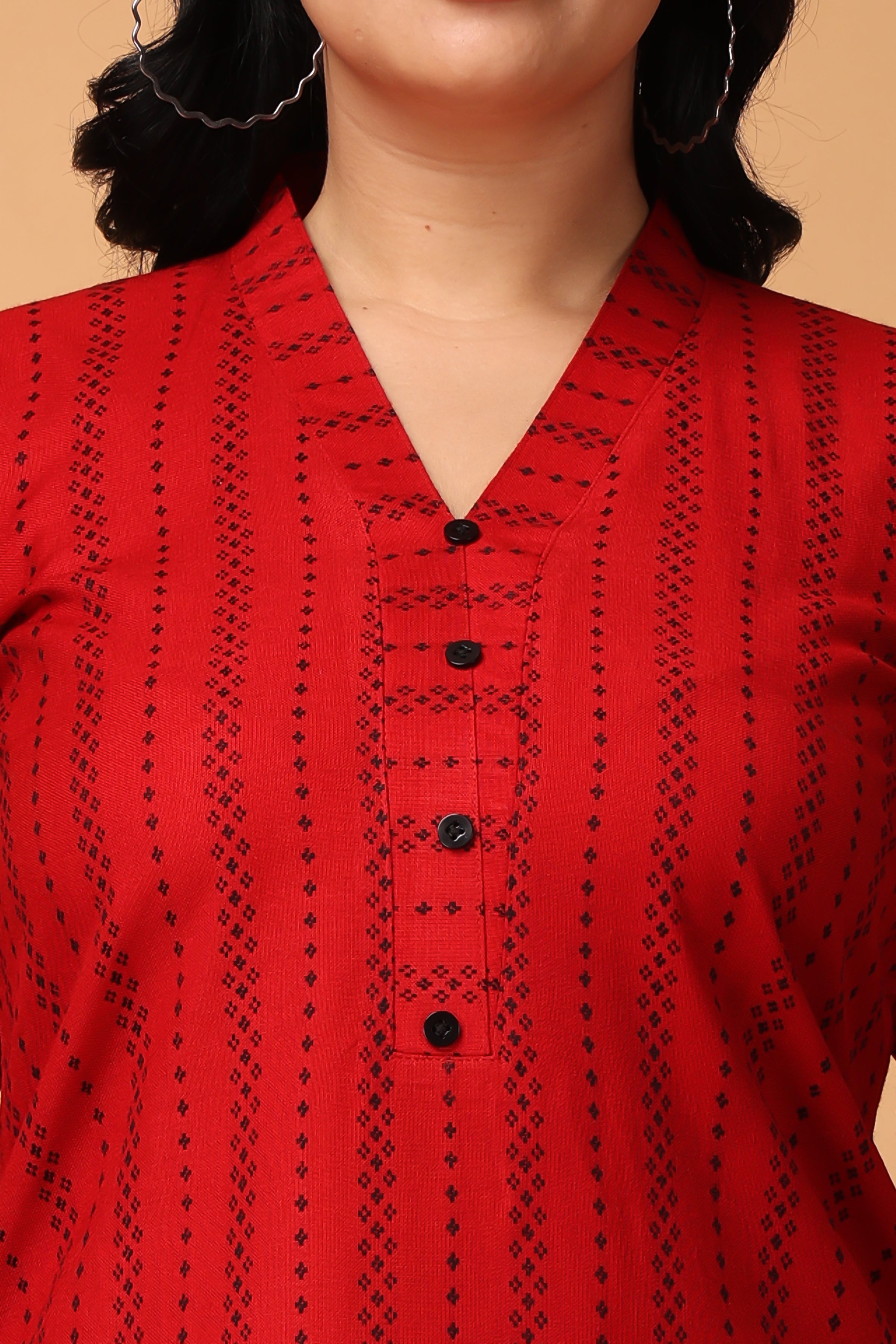 Vastraa Fusion Straight Stitched Full Sleeve Green Ladies Woolen Kurti,  Size : M, XL, Pattern : Plain at Rs 427 / Piece in delhi