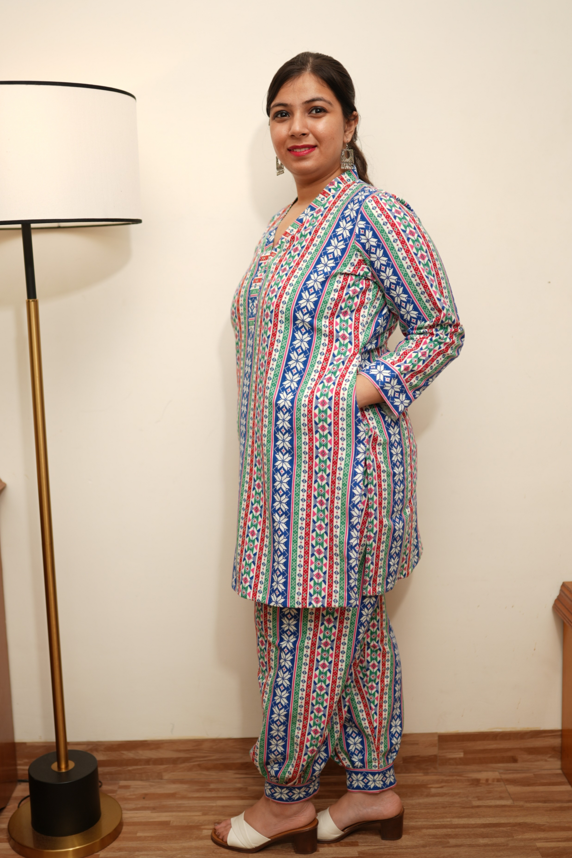 Buy Plus Size ​Arctic Echoes Woollen Co-ord Set At Apella | Sizes XS to 10 XL | India | Free Delivery | Customized