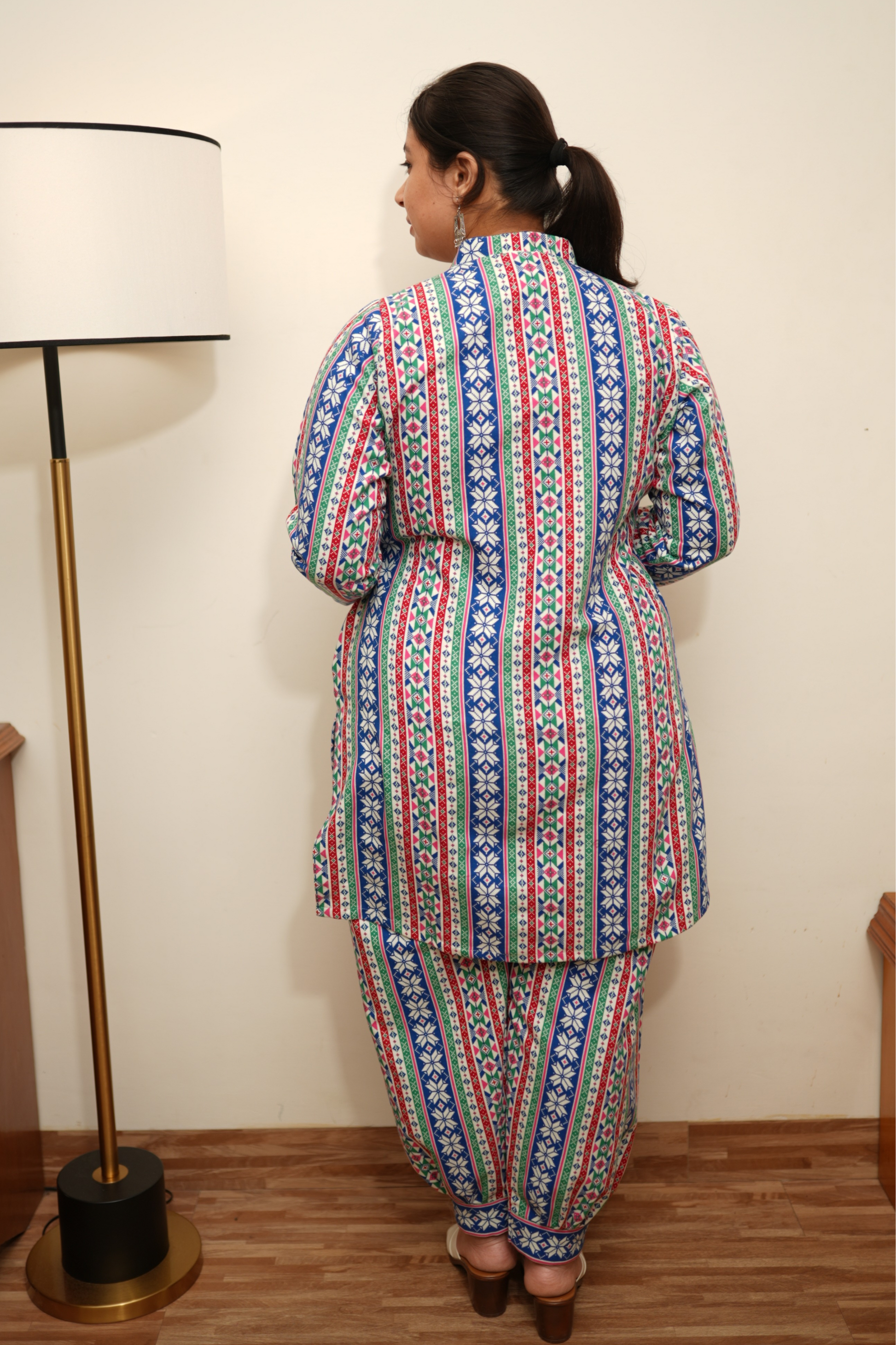 Buy Plus Size ​Arctic Echoes Woollen Co-ord Set At Apella | Sizes XS to 10 XL | India | Free Delivery | Customized