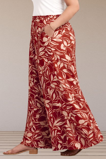 Rust Botanical Summer Lounge Pants