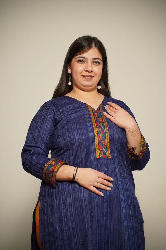 Sapphire Frose Woollen Kurta Set