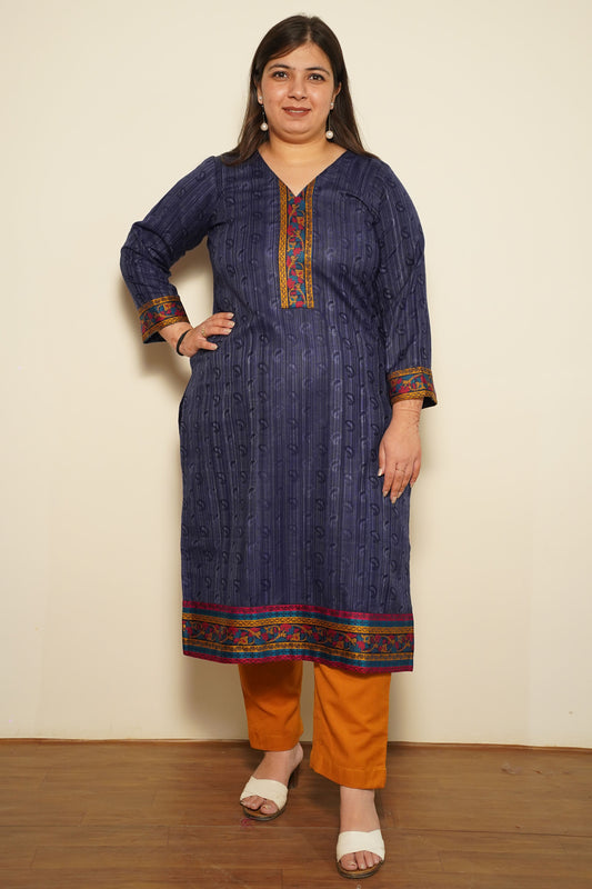 Sapphire Frose Woollen Kurta