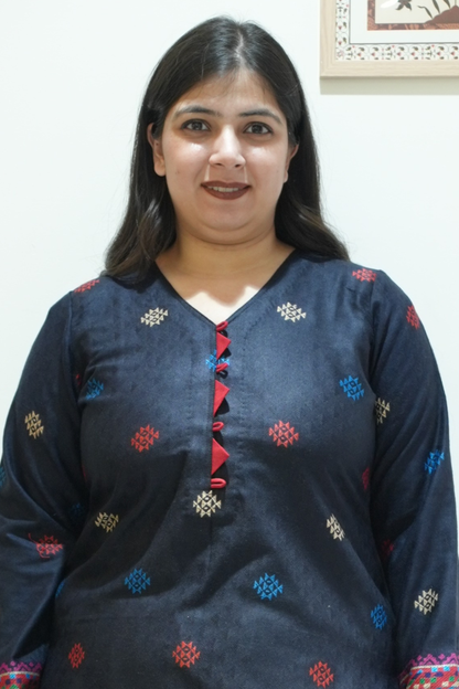 Scarlet Eclipse Woollen Kurta