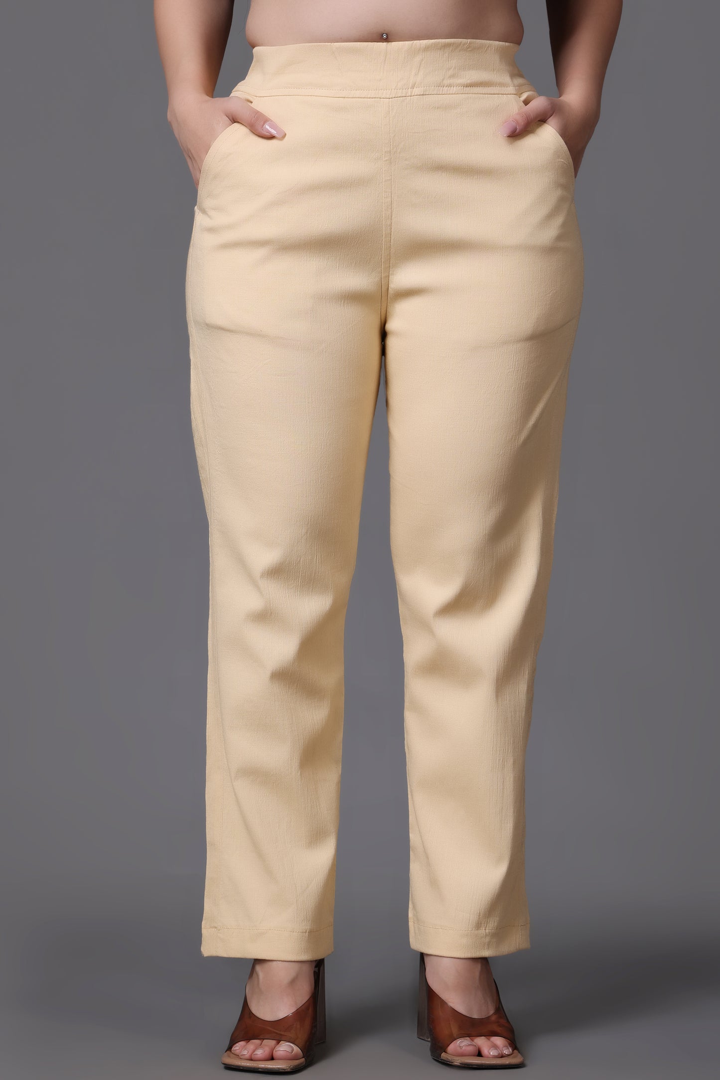Buy Plus Size Formal Pants & Plus Size Stretchable Pants - Apella