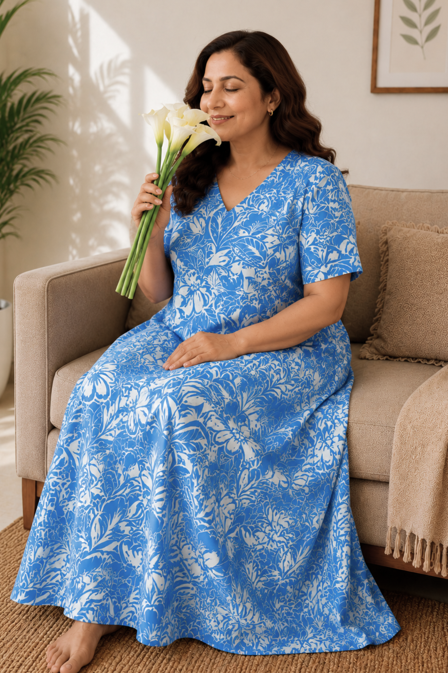 Summer Tide Rayon Night Gown