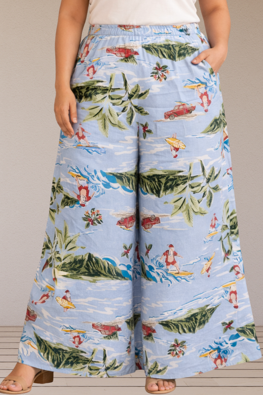 Sky Escape Rayon Lounge Pants