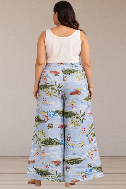 Sky Escape Rayon Lounge Pants