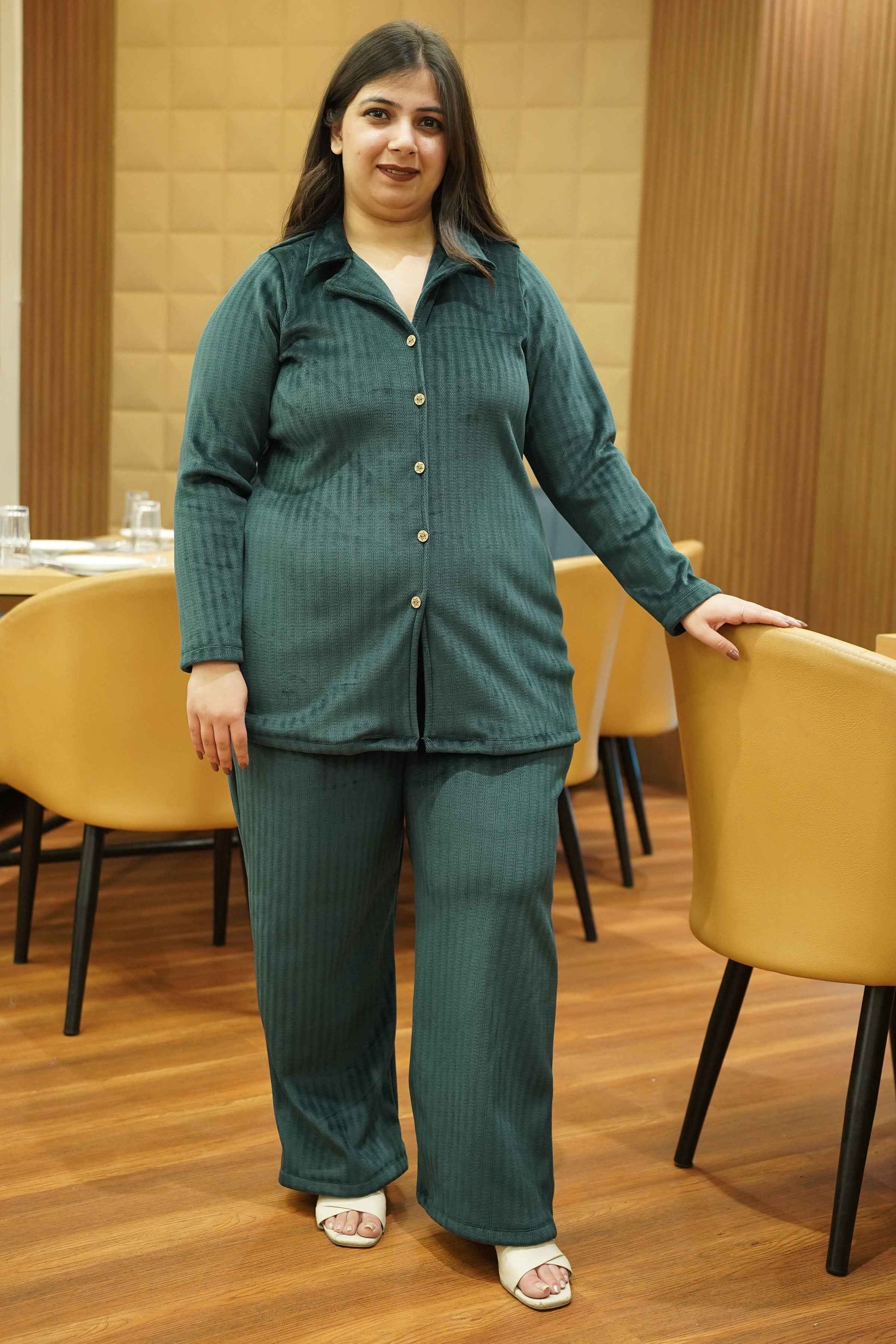 Forest Snuggle Velvet Co-ord Set