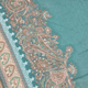 Teal Tapestry Mul Cotton Dupatta