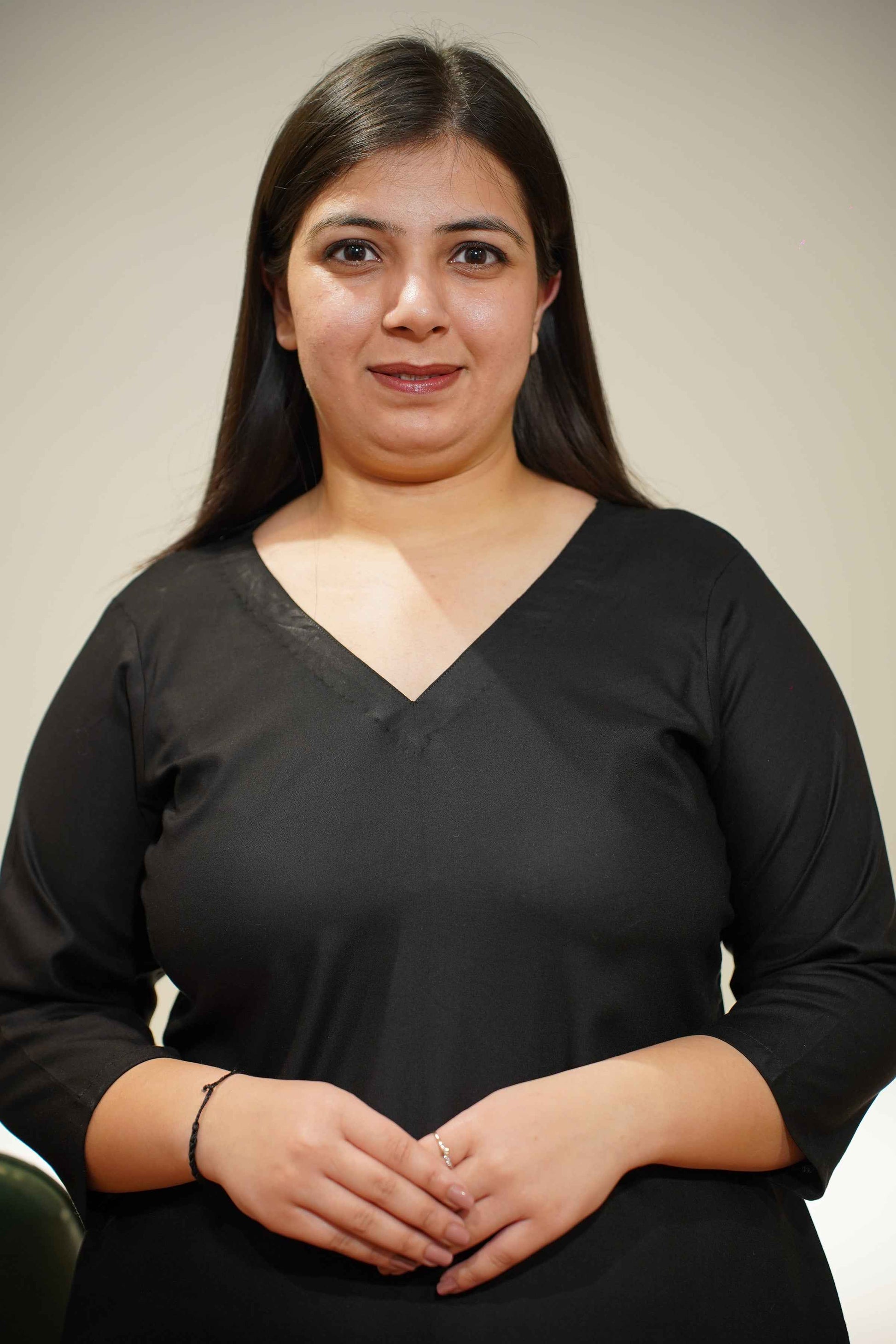 Timeless Black Solid Rayon Kurta