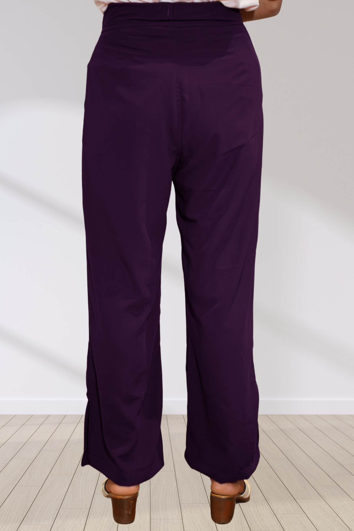 Wine All Day Flared Pants