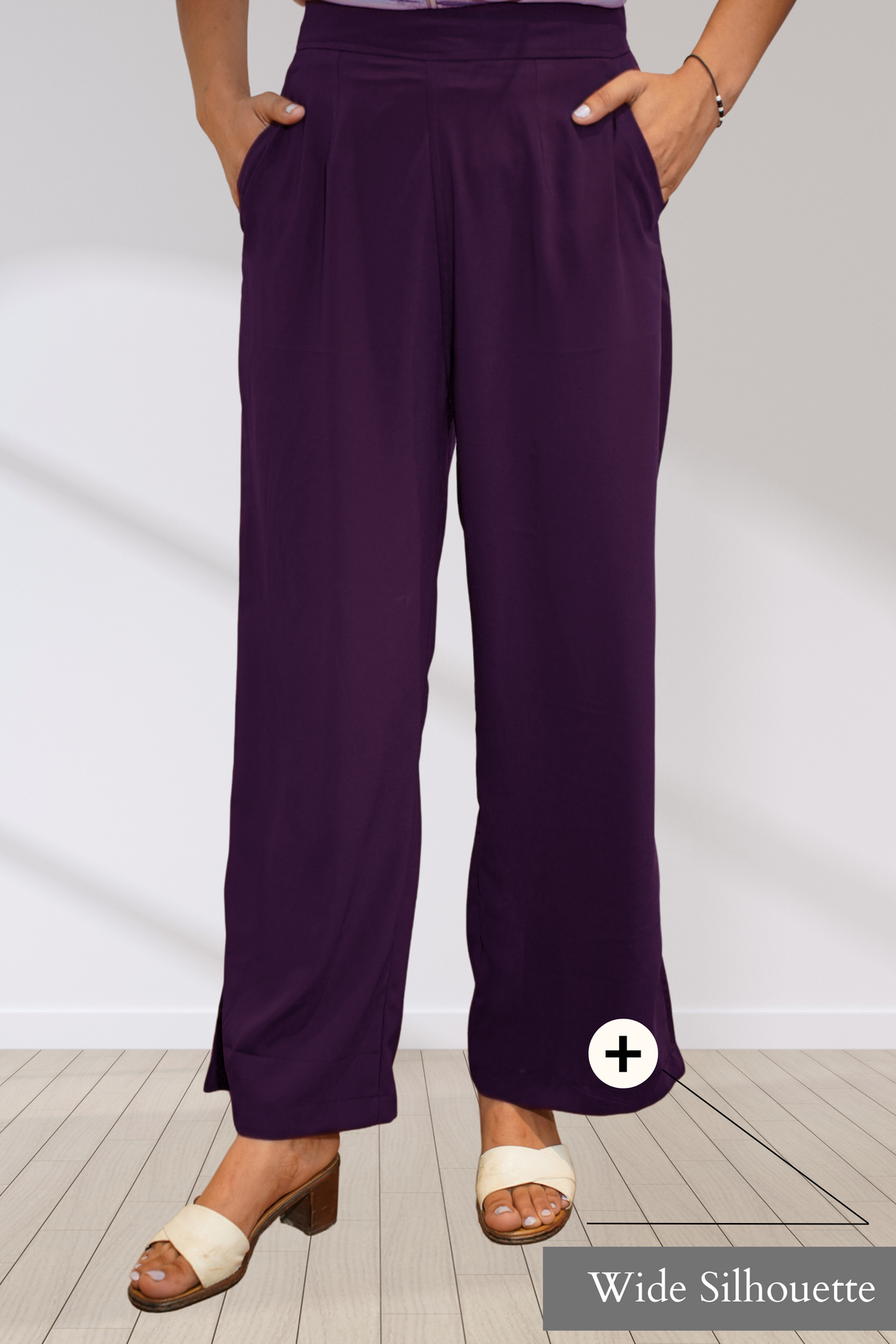 Wine All Day Flared Pants