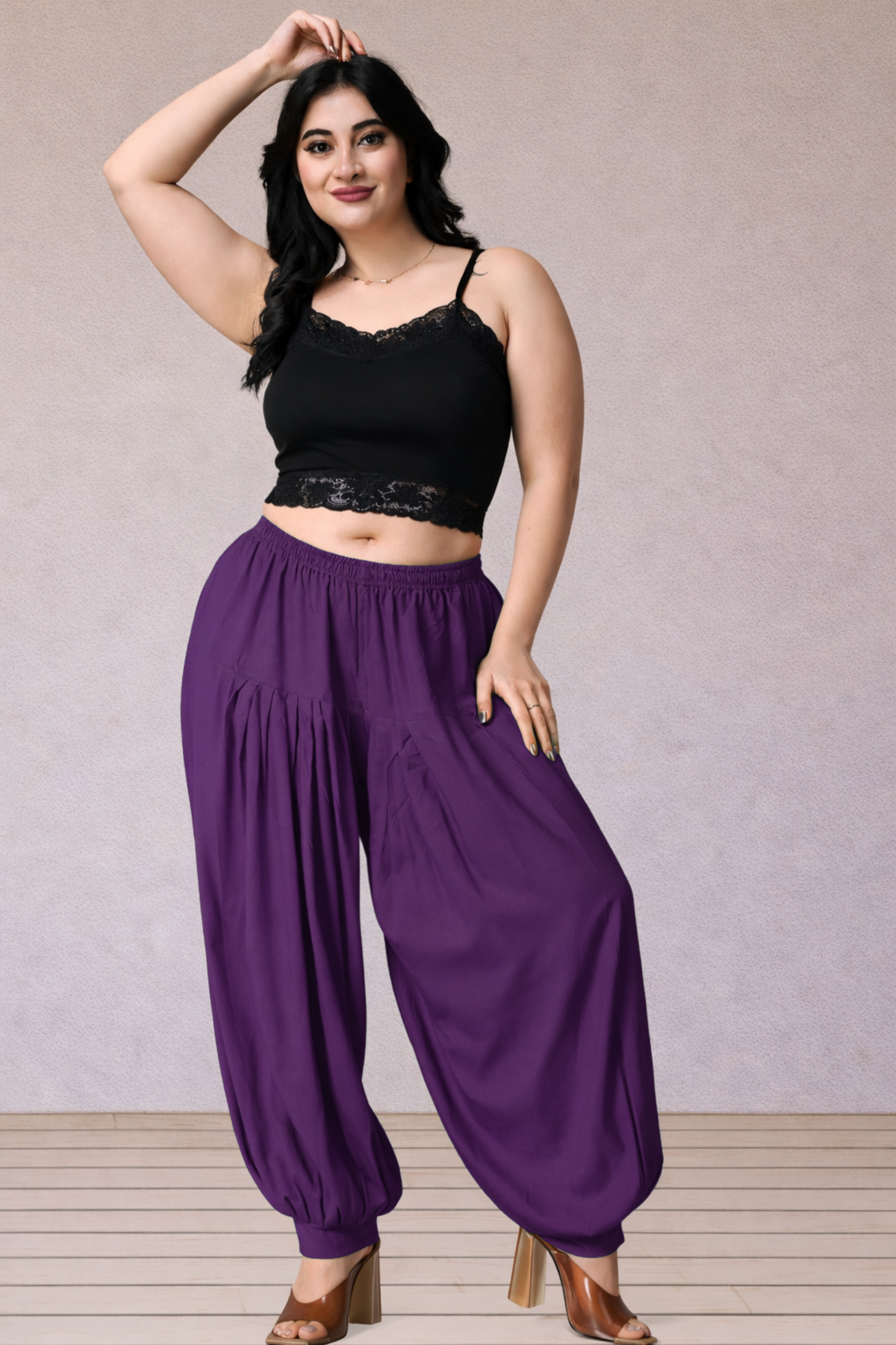 Wine Rayon Afghani Salwar