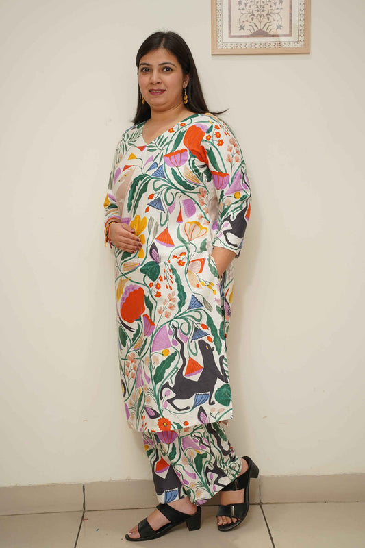 Winter Fiesta Co-ord Suit Set