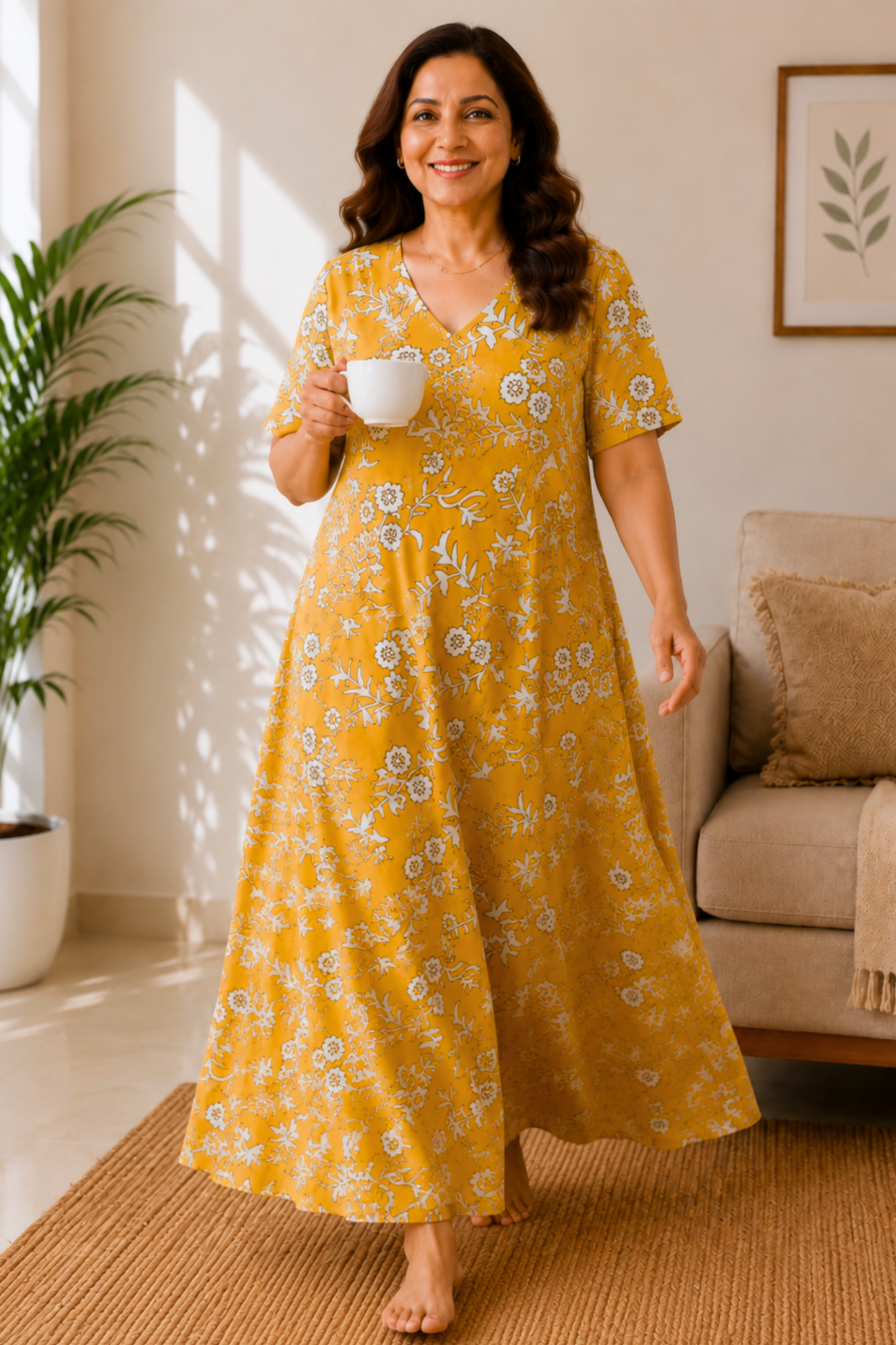 Sunshine Story Rayon Night Gown