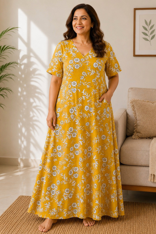 Sunshine Story Rayon Night Gown