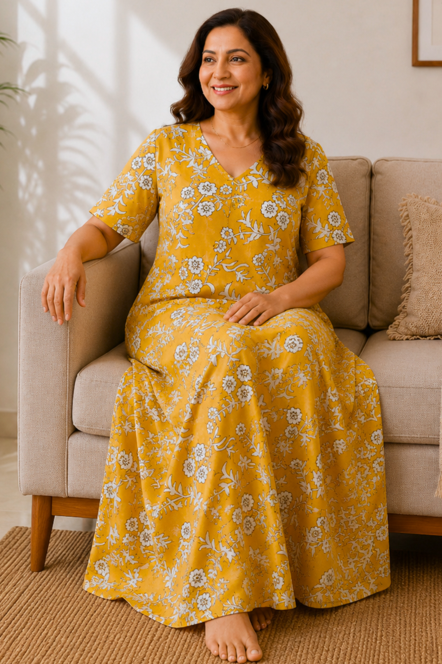 Sunshine Story Rayon Night Gown