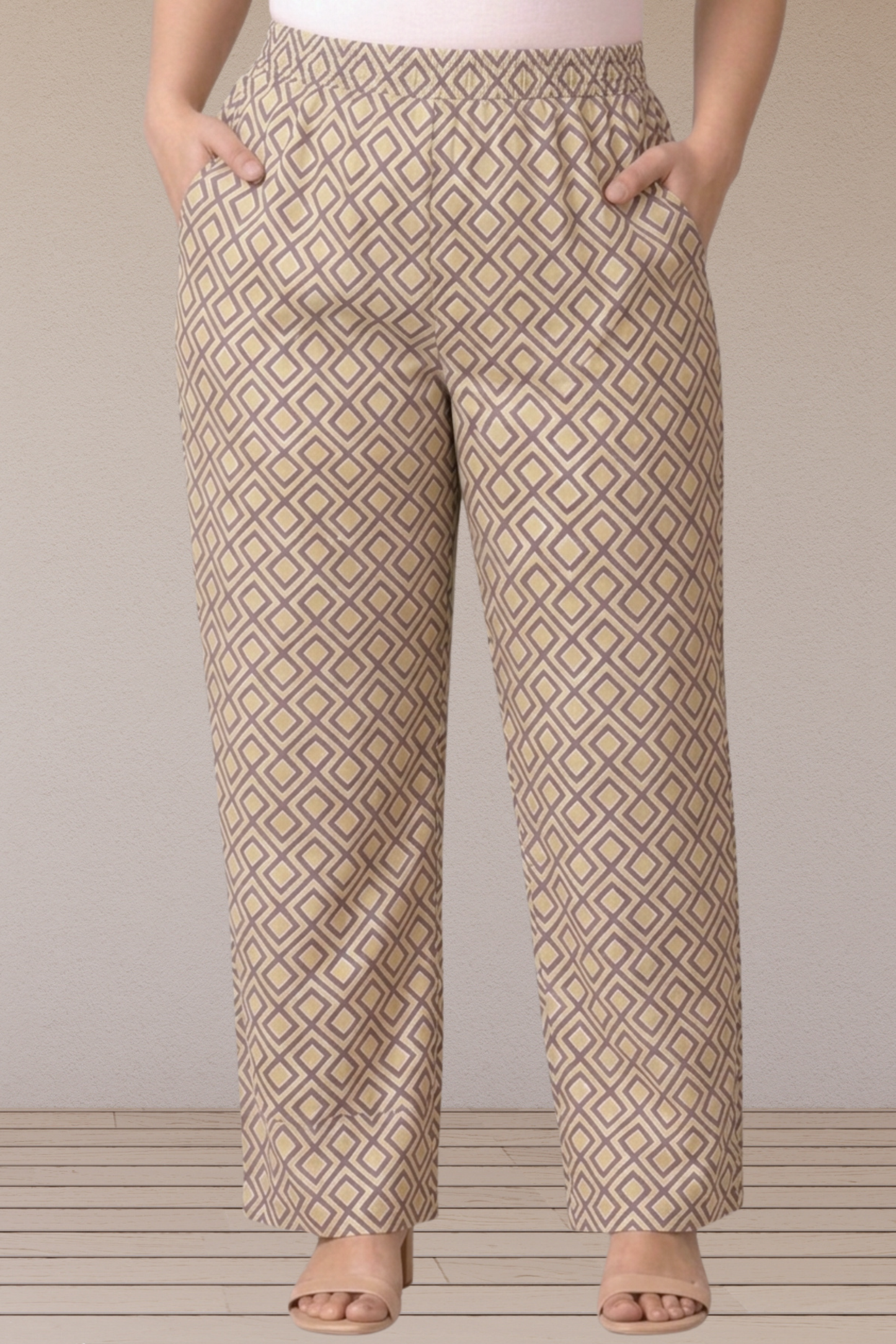 Mocha Twist Cotton Lounge Pants