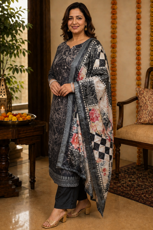 Chandani Raat Floral Suit Set
