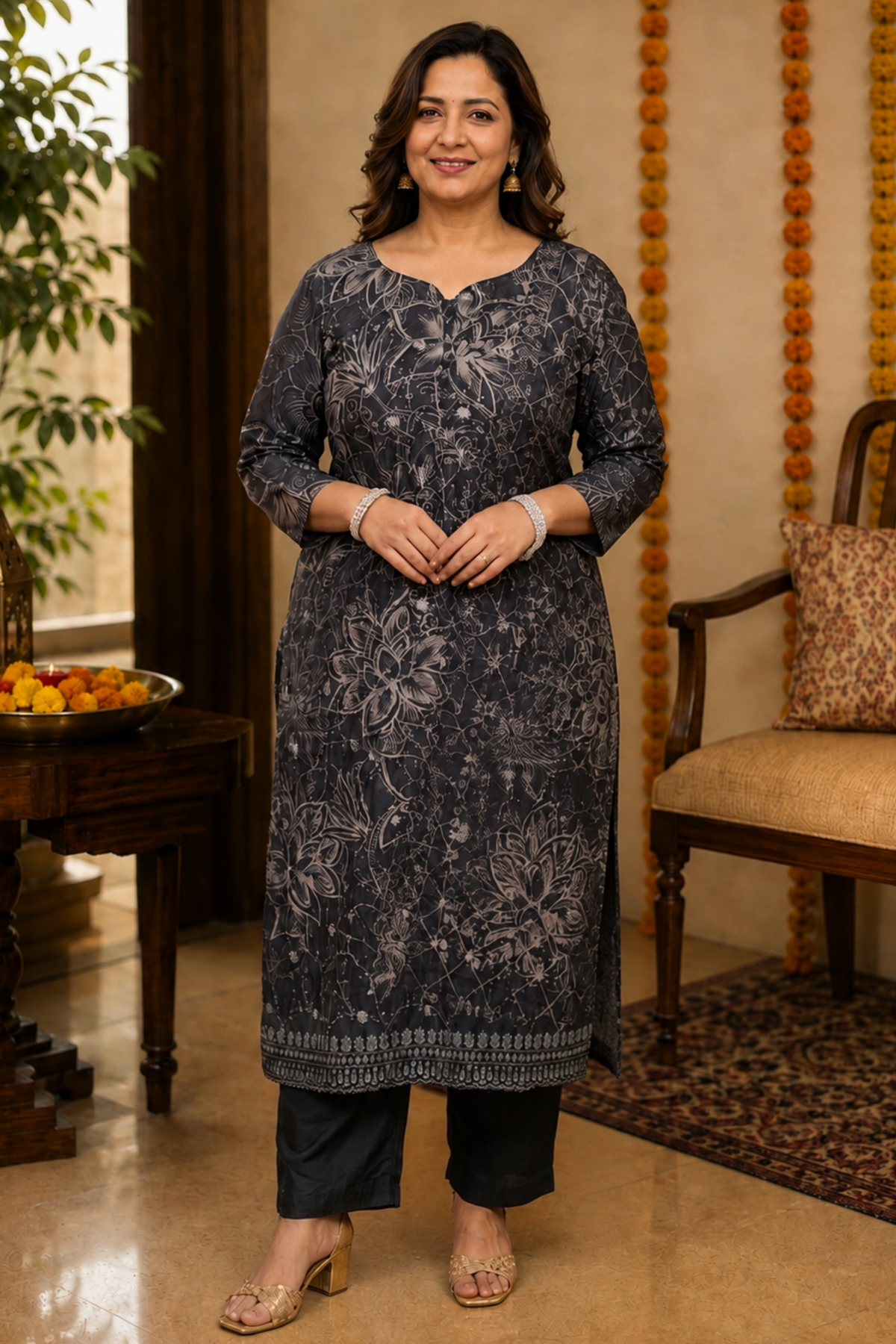 Chandani Raat Floral Suit Set