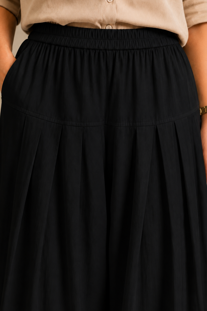 Black Rayon Farshi Salwar