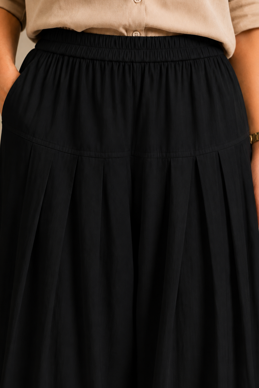 Black Rayon Farshi Salwar