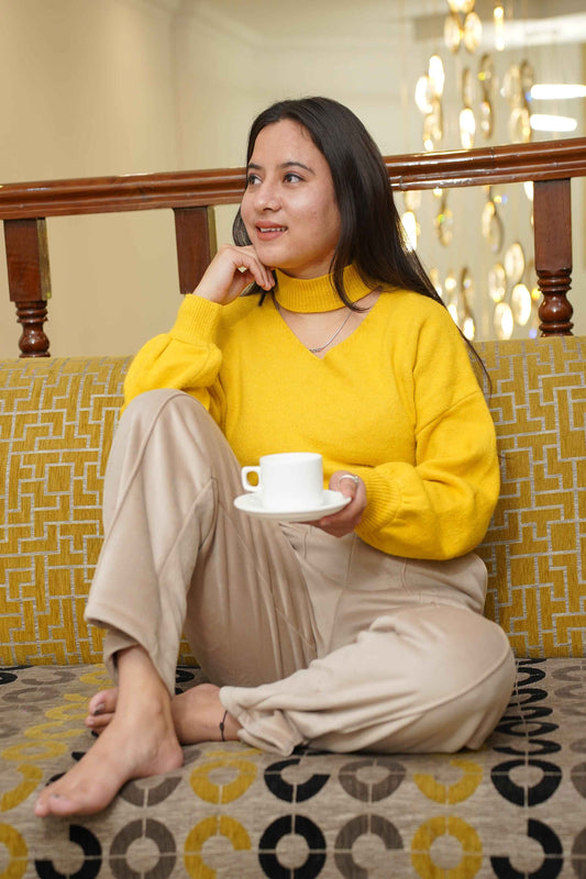 Caramel Velvet Fleece Pants